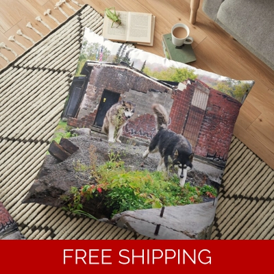 Floor Pillow Case Le Studio Dogs 2019